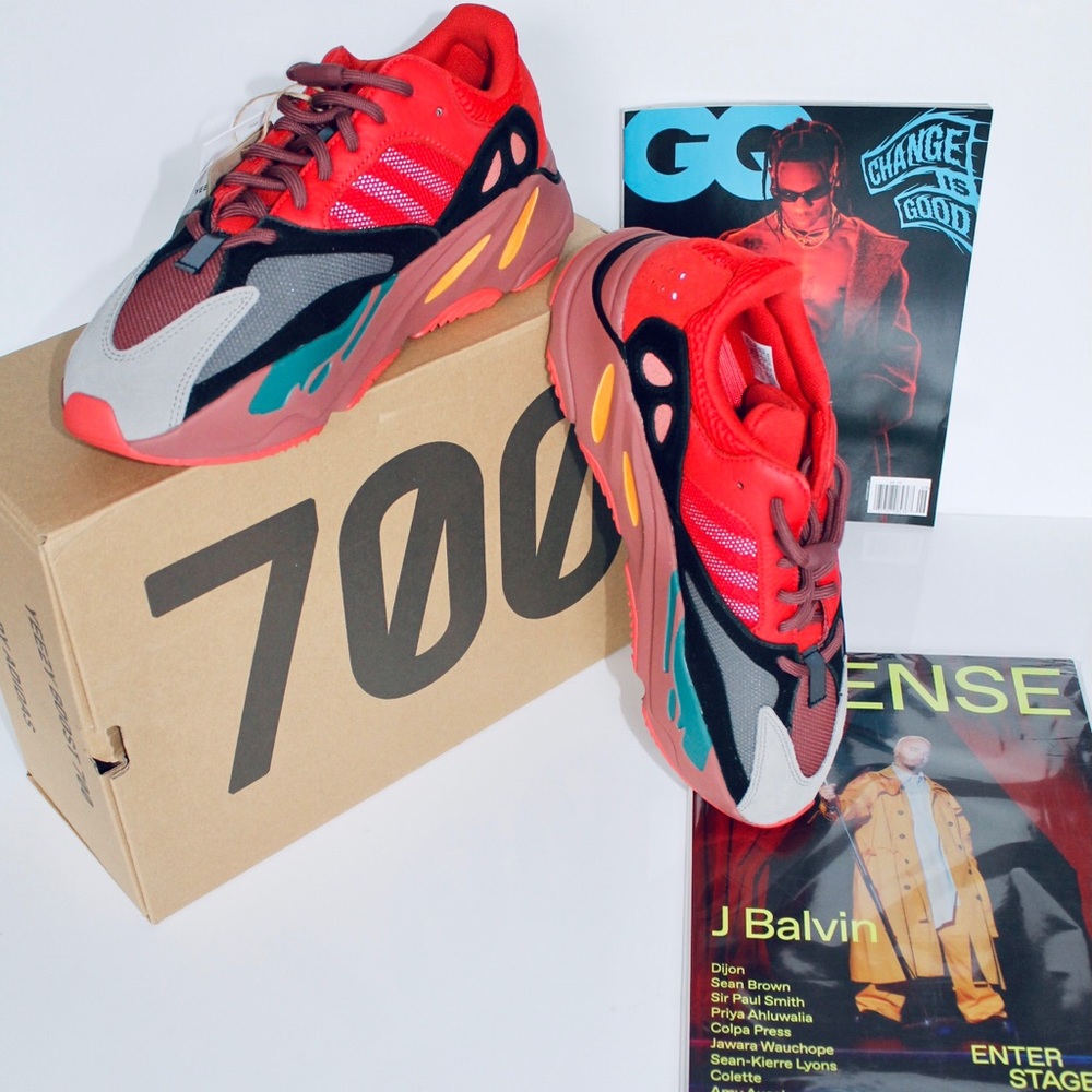 YEEZY 700 Hi Res Red
